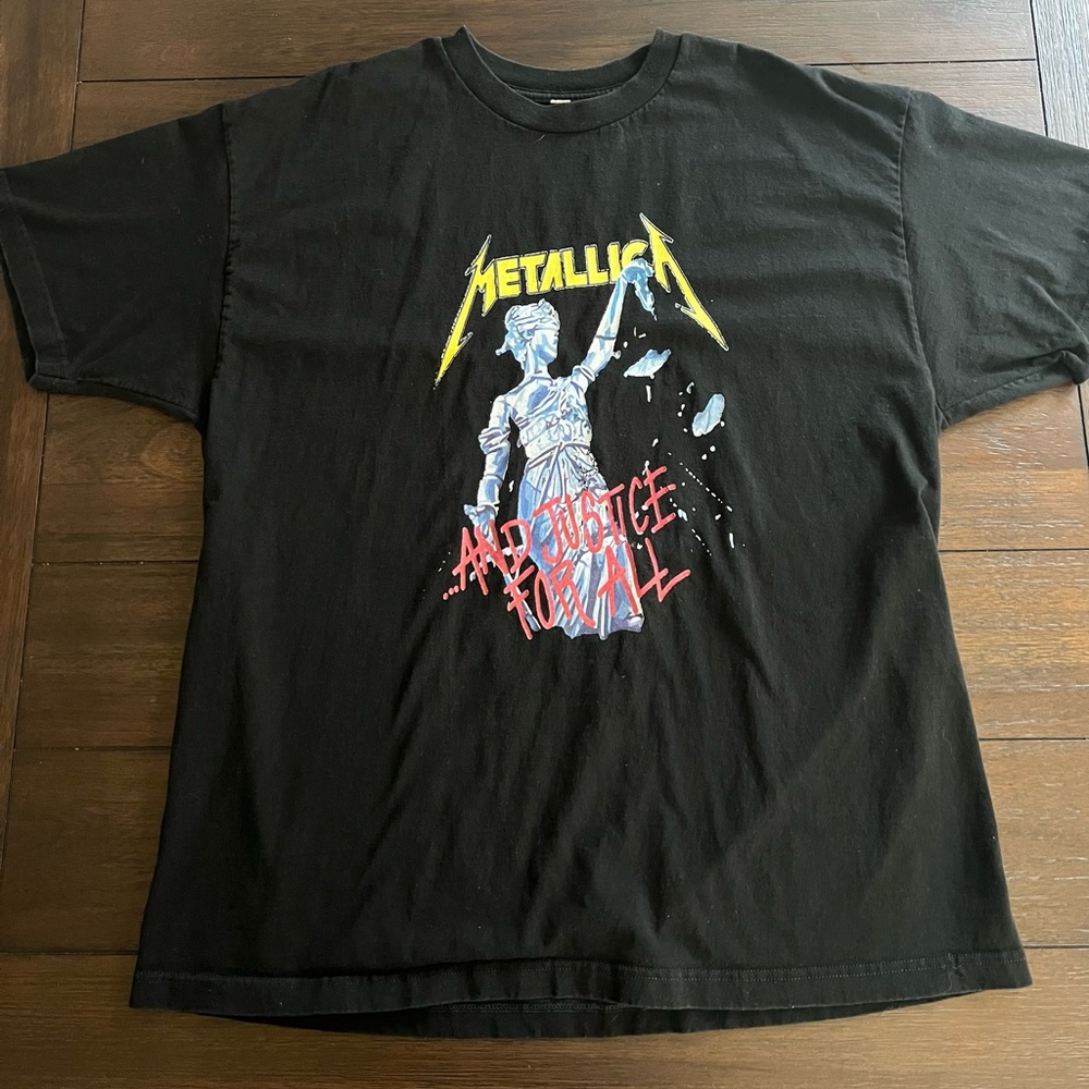 Metallica band tee
